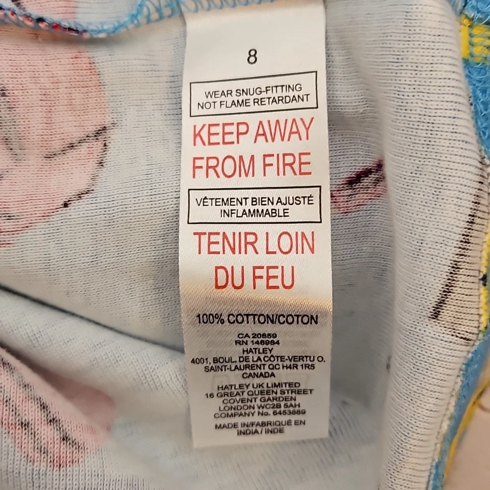 Little Blue House by Hatley Handyman 2 piece Kids Cotton Pajama Set NWT Size 8